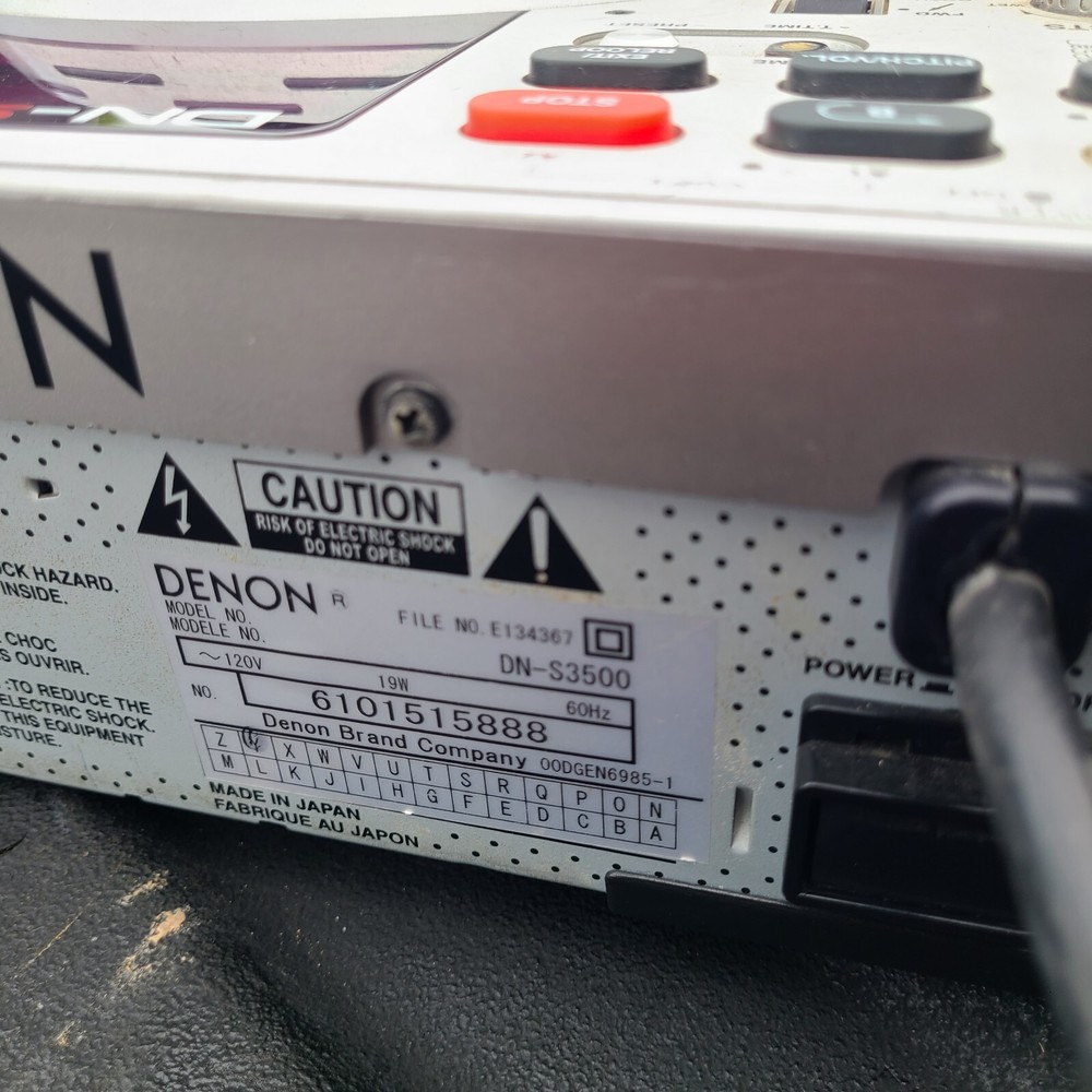 Denon DN-S3500 DJ CD Turntable
