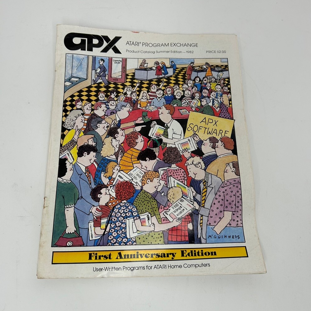 Atari Program Exchange Summer 1982 Software Catalog APX