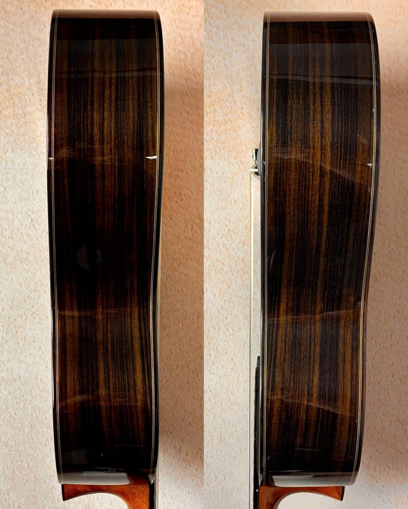 ARIA A-50S Classical Guitar Spruce Solid Top Prominent Bearclaw Figuring