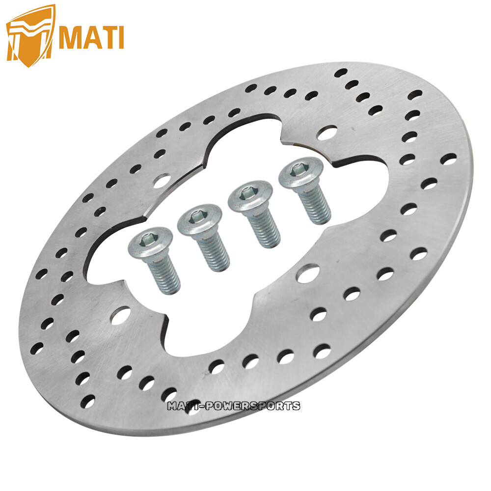 Rear Brake Disc Rotor w/Bolt for Honda Sportrax 400 TRX400EX TRX400X 1999-2014