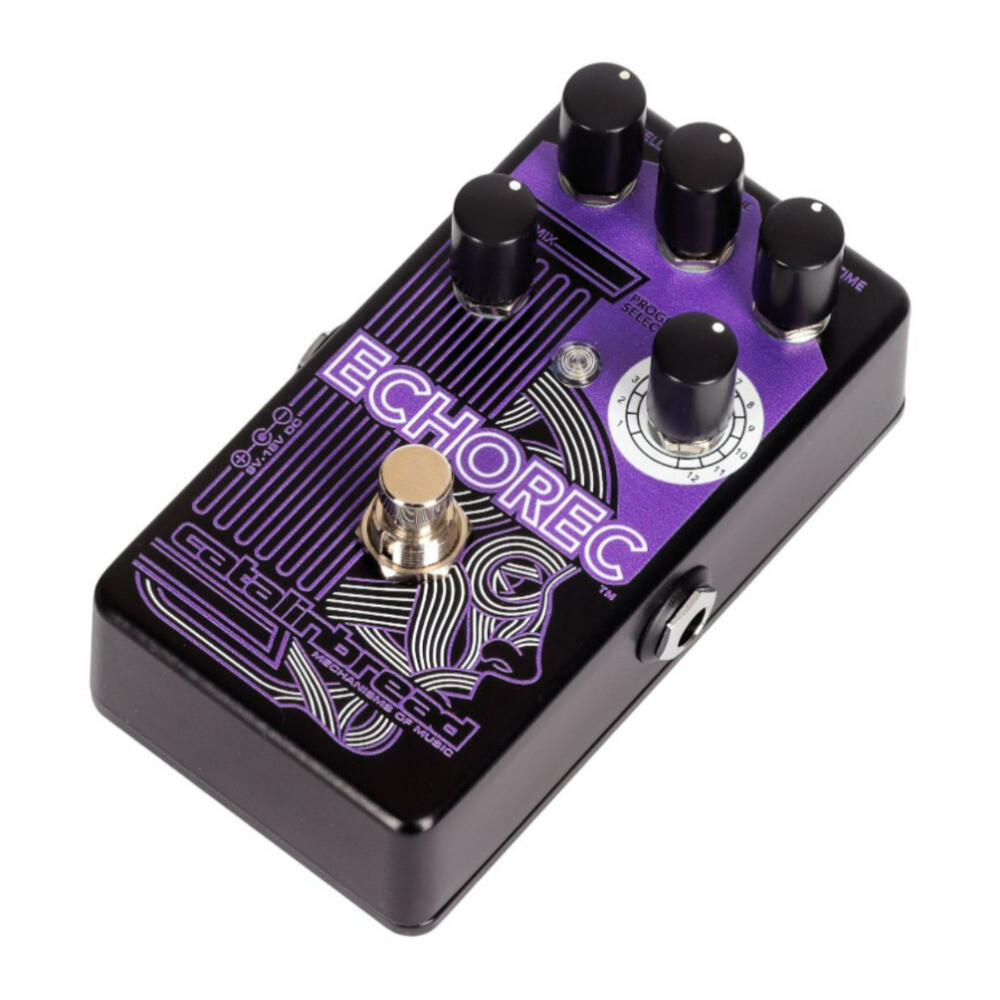 Catalinbread ECHOREC Multi Head Delay Purple Guitar Effects Pedal