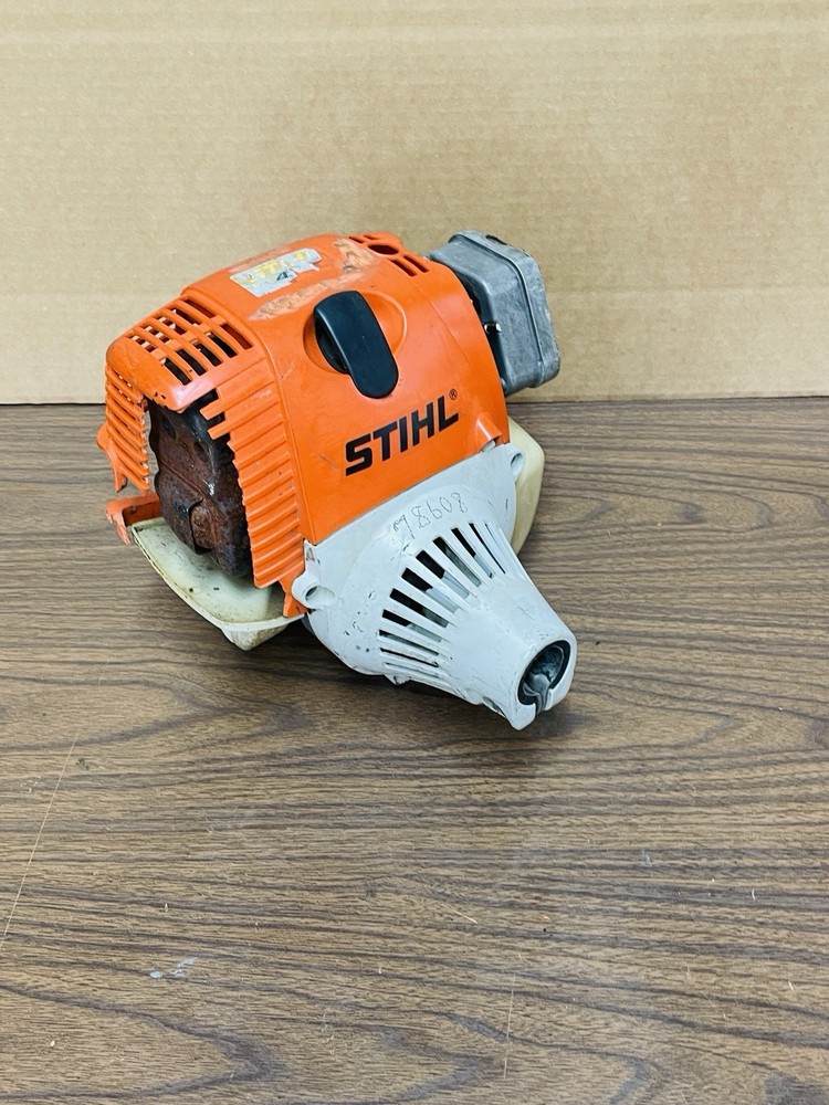 STIHL FS130R String Trimmer Engine Head 36cc Project Turns Over UNTESTED Read🛠️