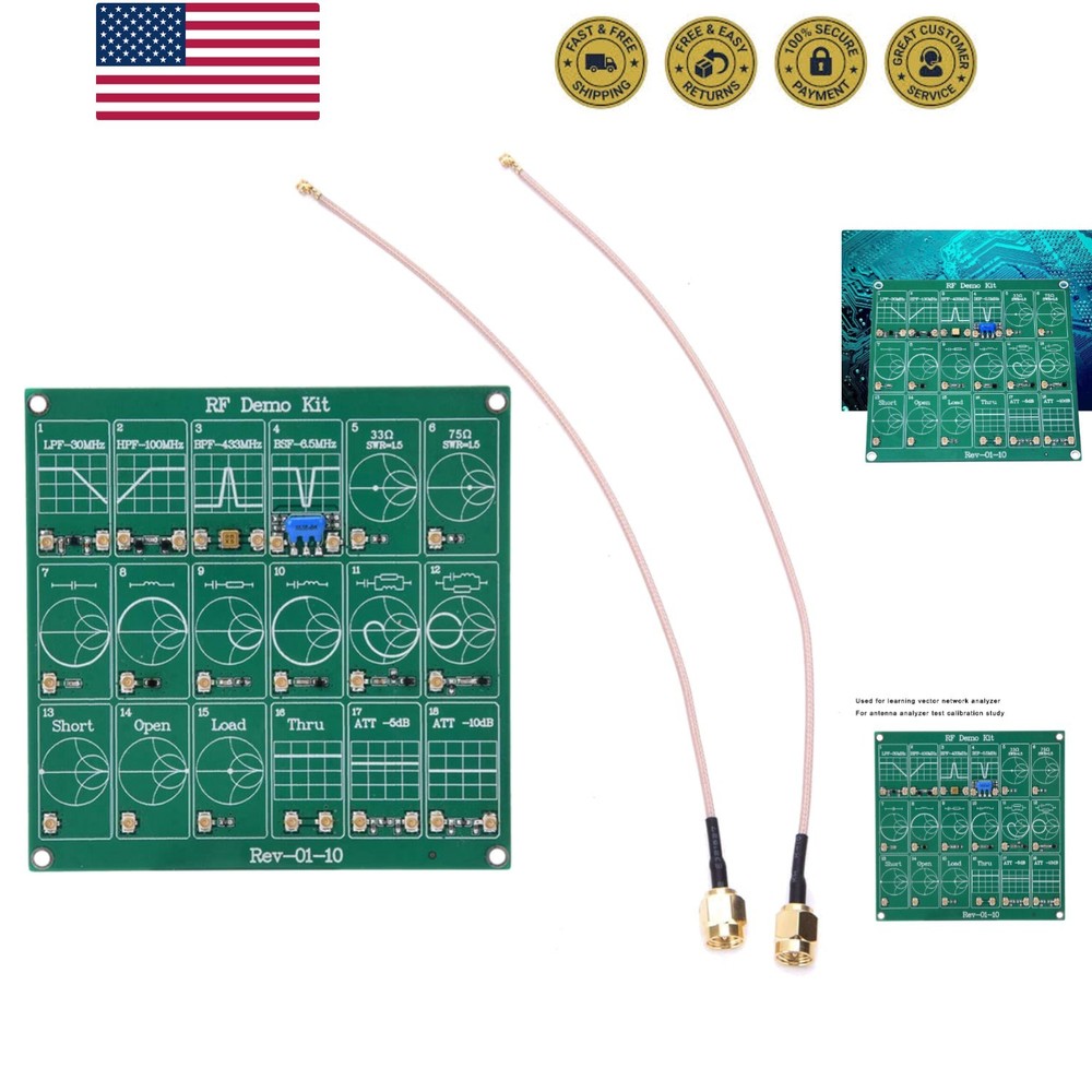 Frequency  Board Demo Kit VNA  Module Vector Network Analyzer Breadboard  Pro...