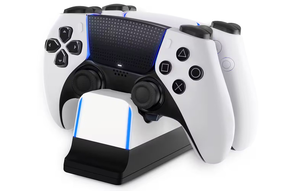 NEXT - Dual Controller Charging Station for Playstation 5 - White