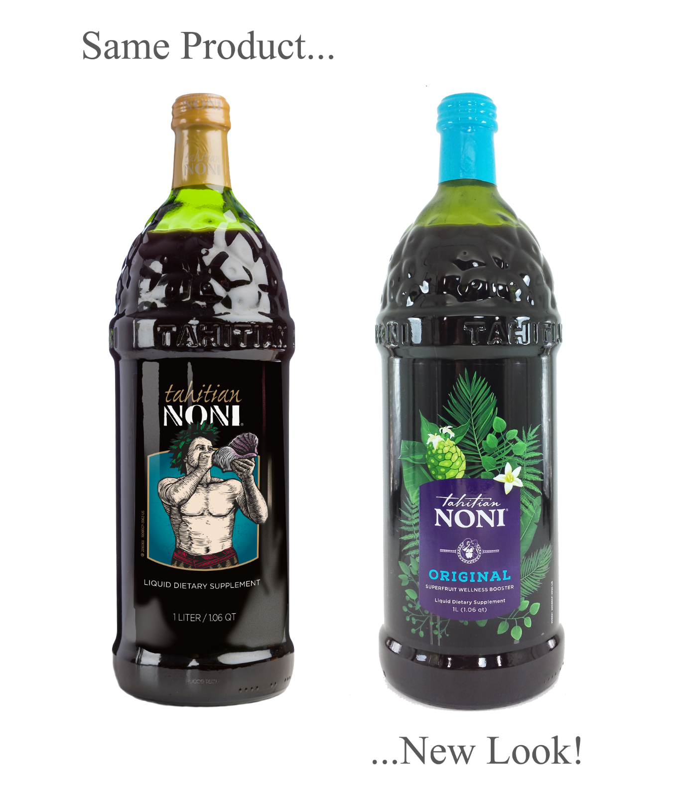 Tahitian Noni Juice by Morinda Inc. (2 bottle case) *NEW LOOK!*
