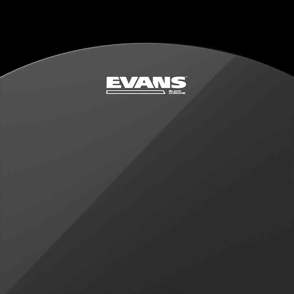 Evans Black Chrome Drumhead 6"
