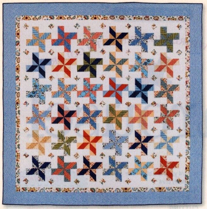 Carousel Quilt Pattern Pieced SH