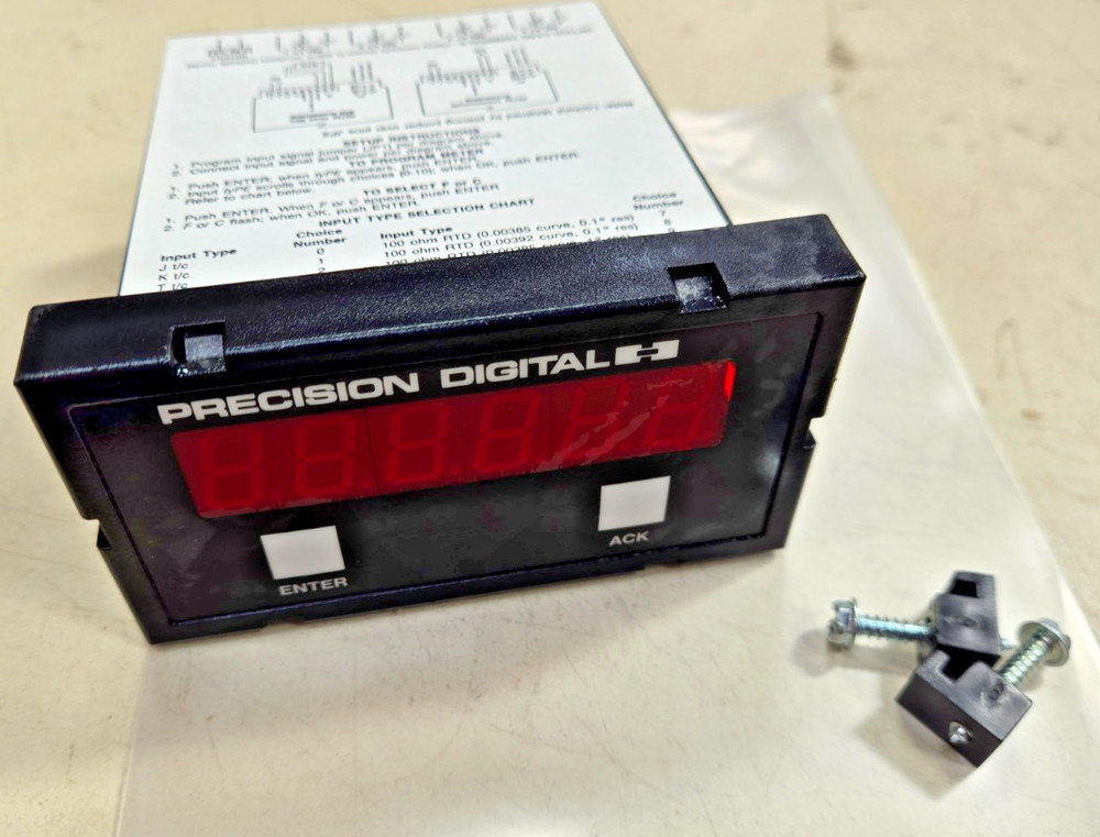 PRECISION DIGITAL  PD750-3-N  UNIVERSAL TEMPERATURE METER 115 VAC
