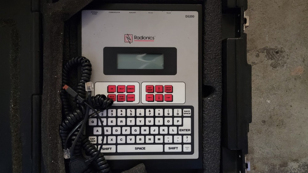 Bosch Radionics D5200 Alarm Programmer (with case) - FREE SHIPPING