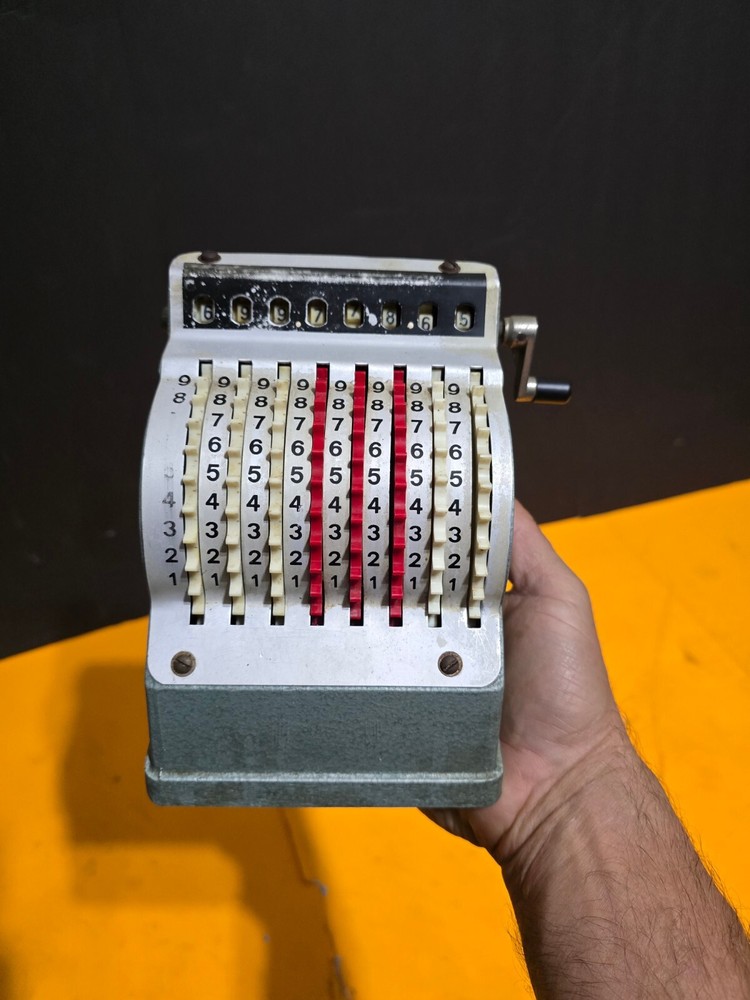 💯💯💯Vintage Regina B 8 Adding Machine TESTED