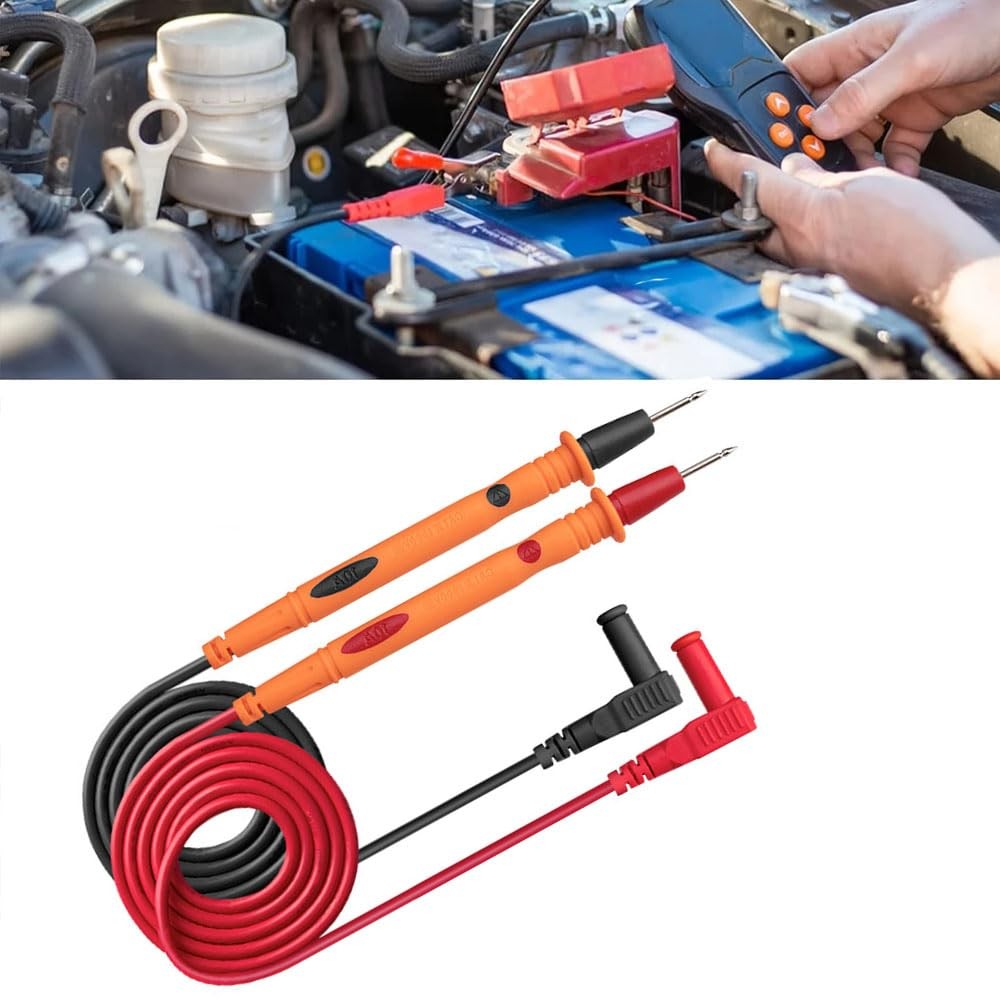 Multimeter, Precision Sharp Lead 1000V 20A Digital Multi Meter Clamp Tester P...