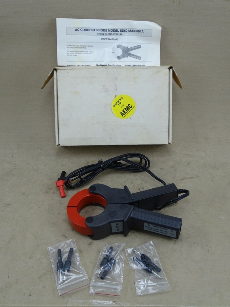 AEMC AC Current Probe 1 to 100A RMS, SD604A