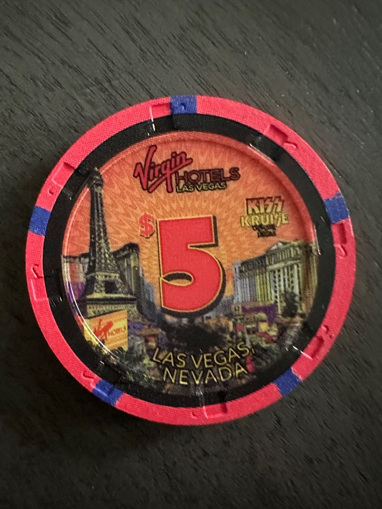 Kiss Kruise Vegas 2025 Poker Chip Rare