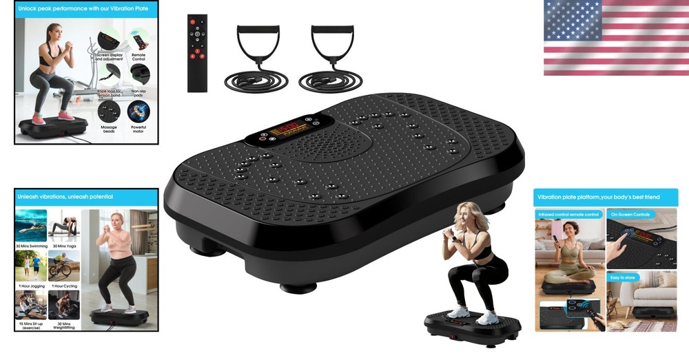 Powerful Vibration Plate for Weight Loss - Efficient Muscle Activation Machine
