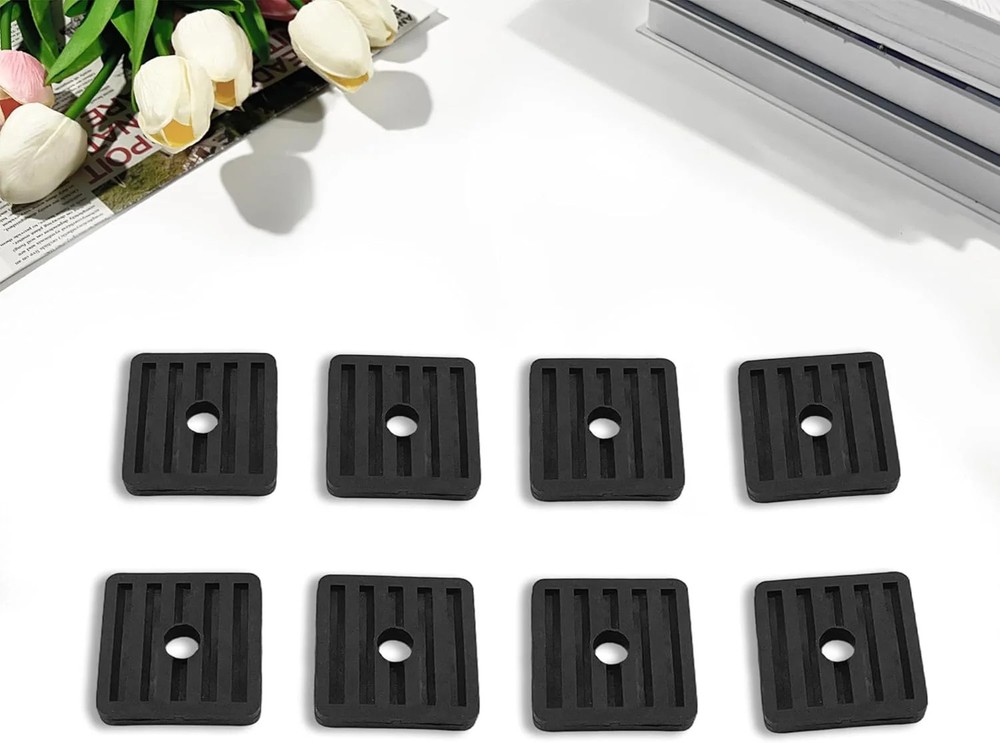 8Pcs Mini Split Anti Vibration Rubber Pads - Small Split Wall Mounting Bracket I