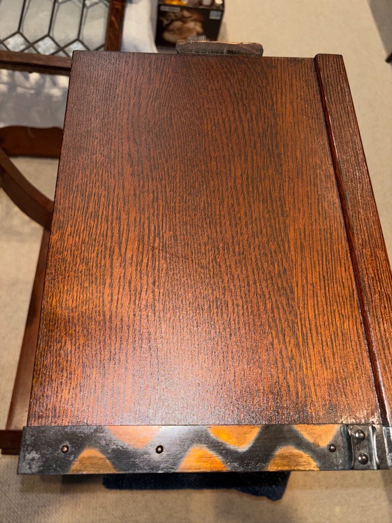 Macey-Wernicke 8 Stack 1/2 Size Oak Bookcase Original Finish Leaded Doors