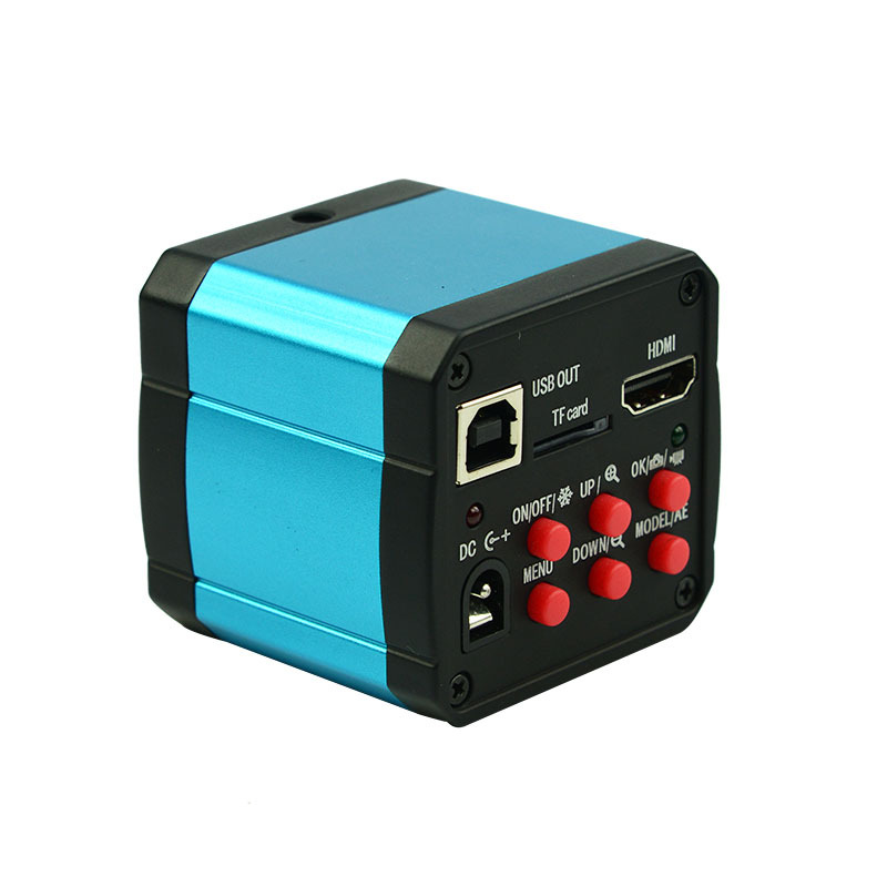 USB 14MP HDMI Microscope Digital Camera CCD Electronic Eyepiece W/Adapter lens