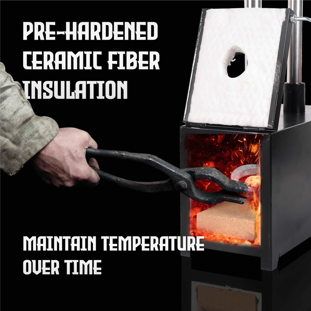 Propane Forge Propane Knife Forge Three Burner w/2 door Large Capacity