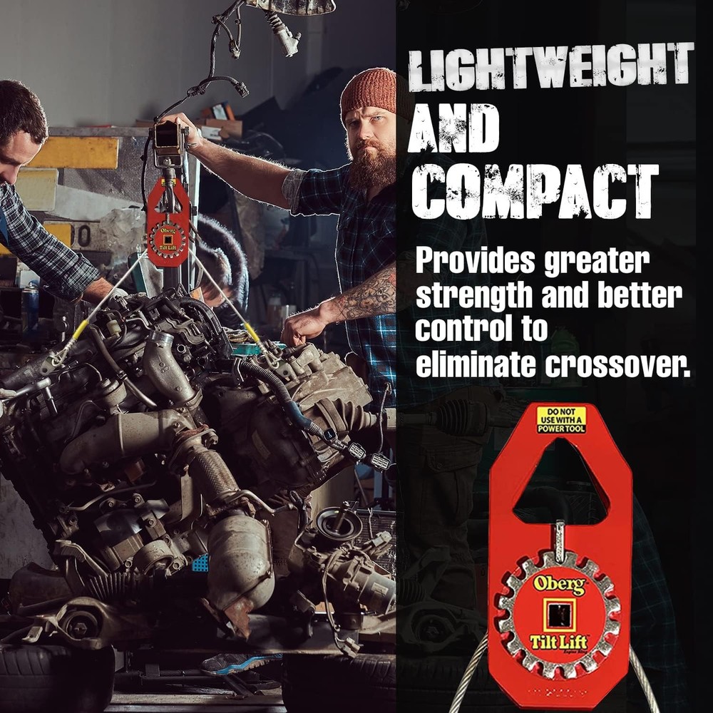 Engine Leveler | Original Chainless Hoist Sling for Engine & Transmission Swaps