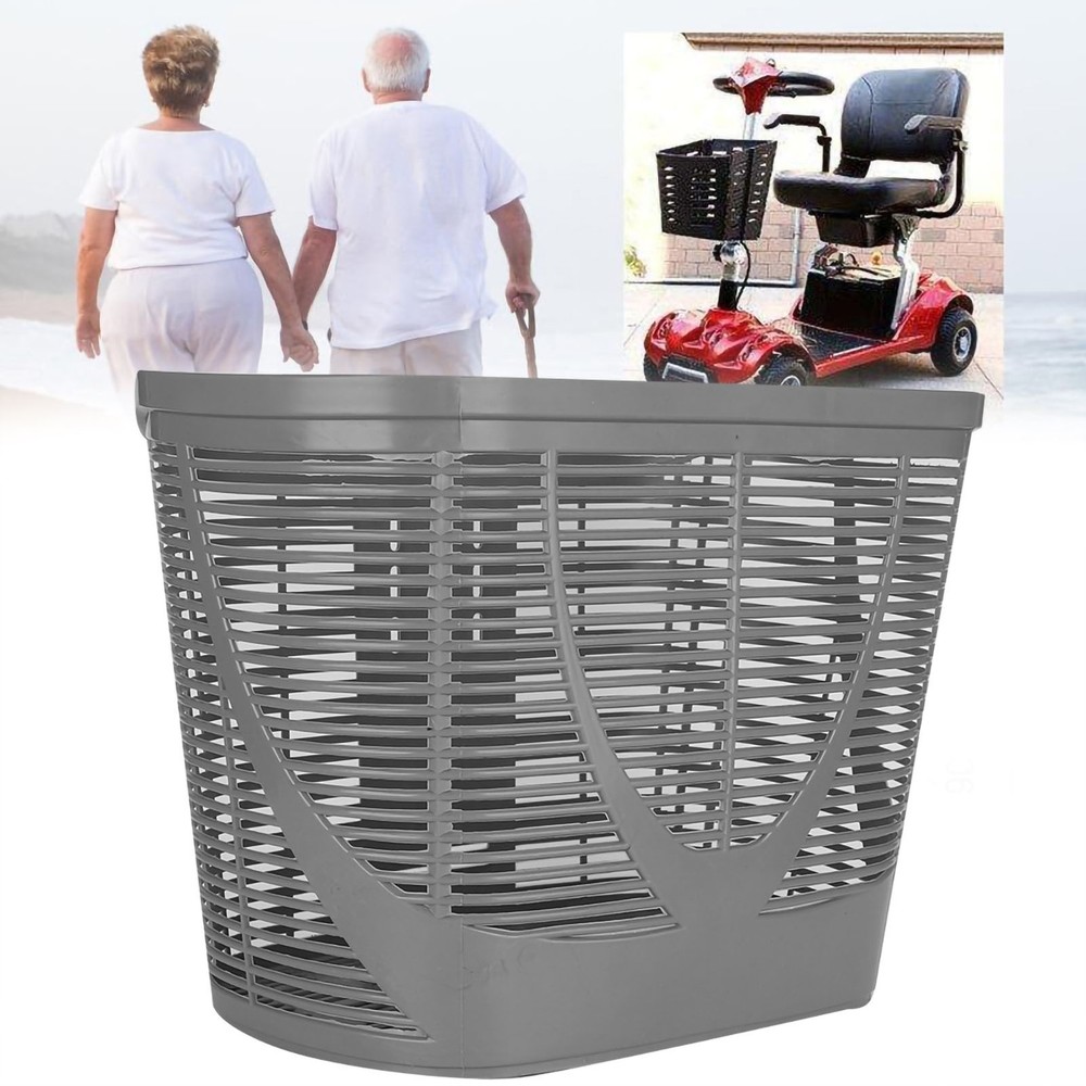 ▪ Mobility Scooter Plastic Rear Basket Modification Accessory With Mounting