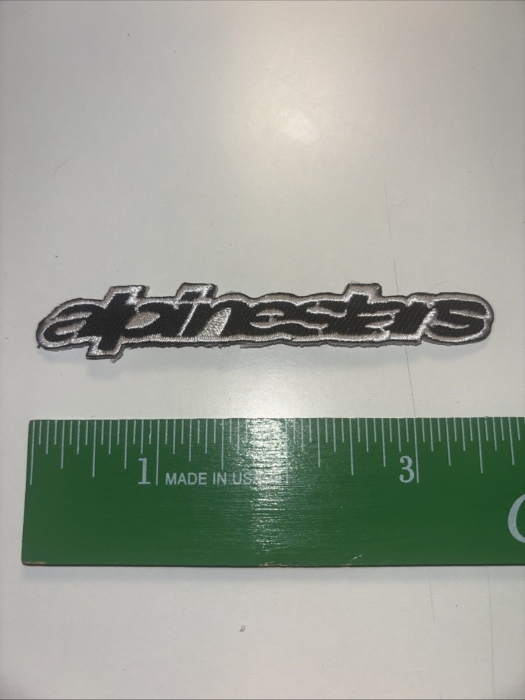 Alpine Stars Logo Embroidered Patch