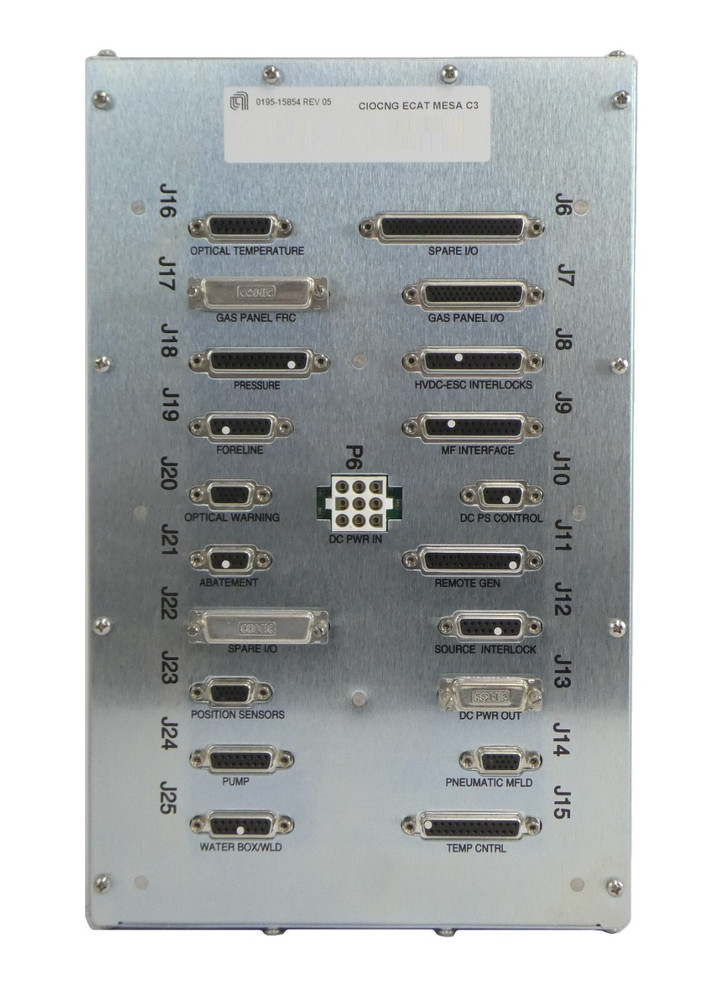 AMAT Applied Materials 0195-15854 CIOCNG ECAT MESA C3 Working Surplus