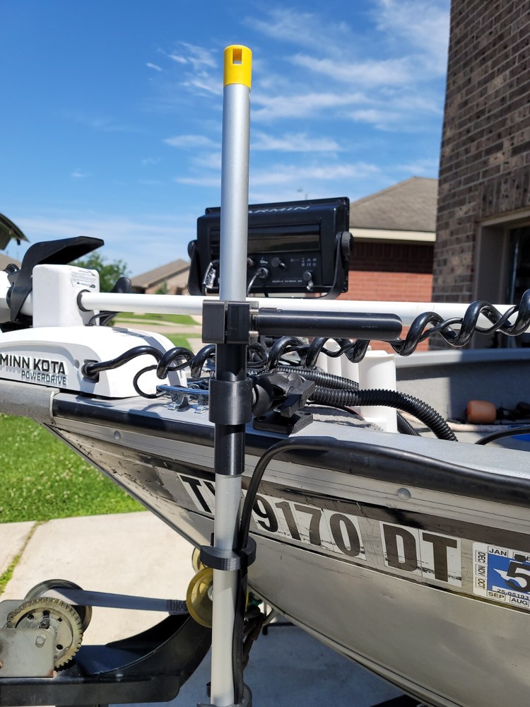 TRANSDUCER MOUNT LIVE SCOPE GARMIN LVS32 All MODES ANY DEGREE ANY ANGLE THREADED