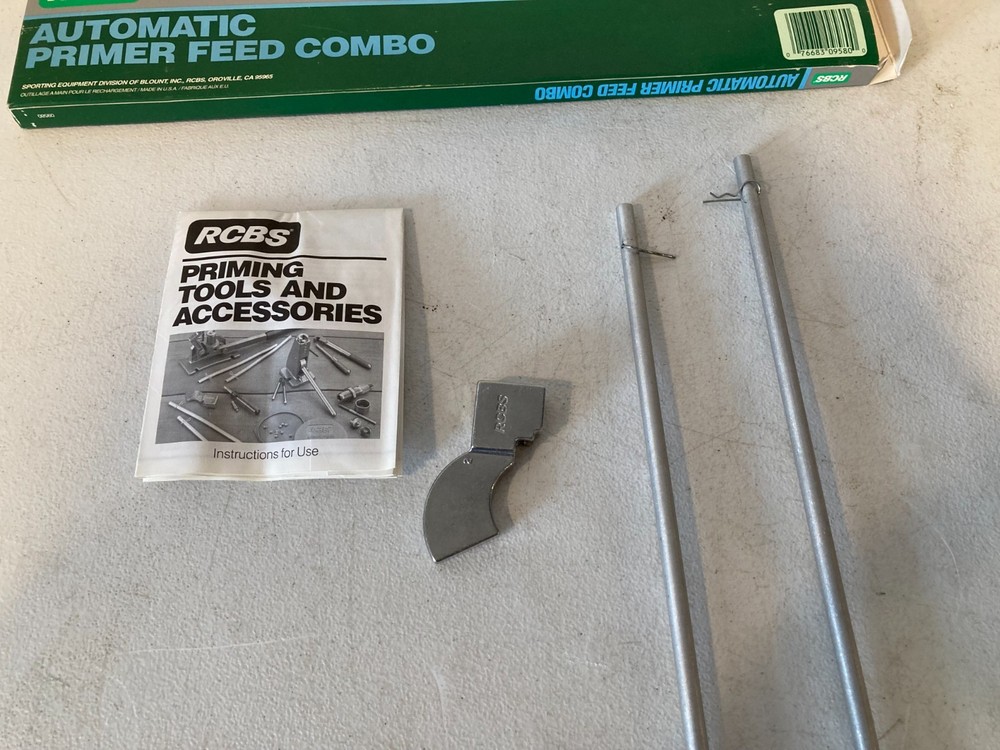 RCBS Automatic Primer Feed Combo with 5 Shell Holders & Primer Flip Tray Set