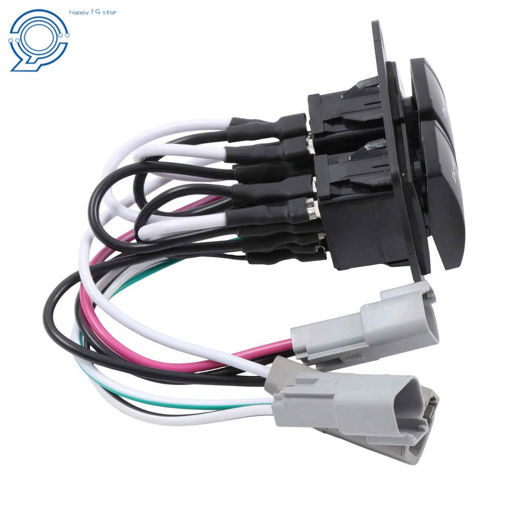 10222-211D Marine Trim Tab Switch Kit Double Rocker Replace 10222211D
