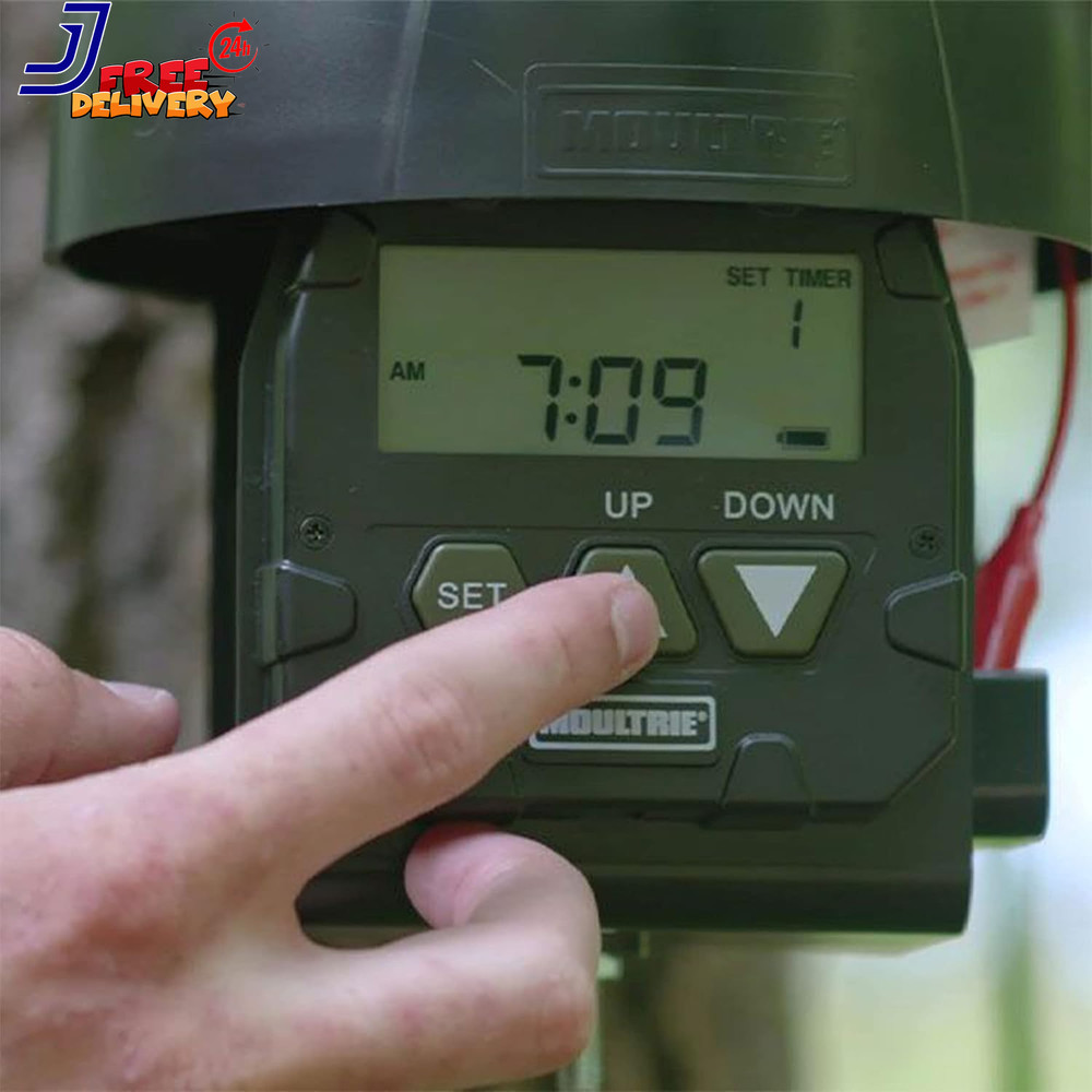 Hanging Deer Feeder Easy Set Timer Durable US ONLY