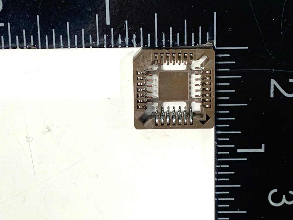 25-pcs PLCC IC Socket Connector PLCC28 28 Position Pin SMT SMD Surface Mount
