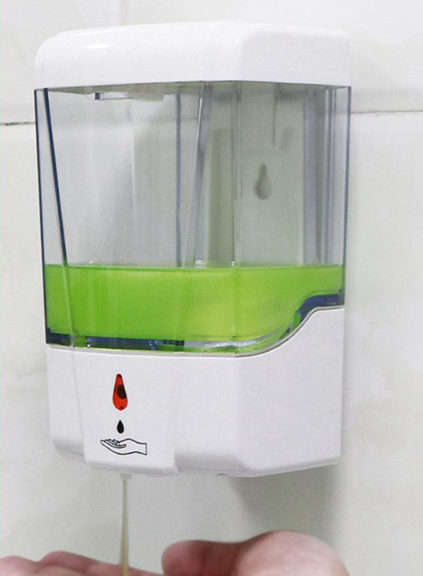 Alpine Industries 700 ml Mountable Automatic Liquid Hand Soap Dispenser