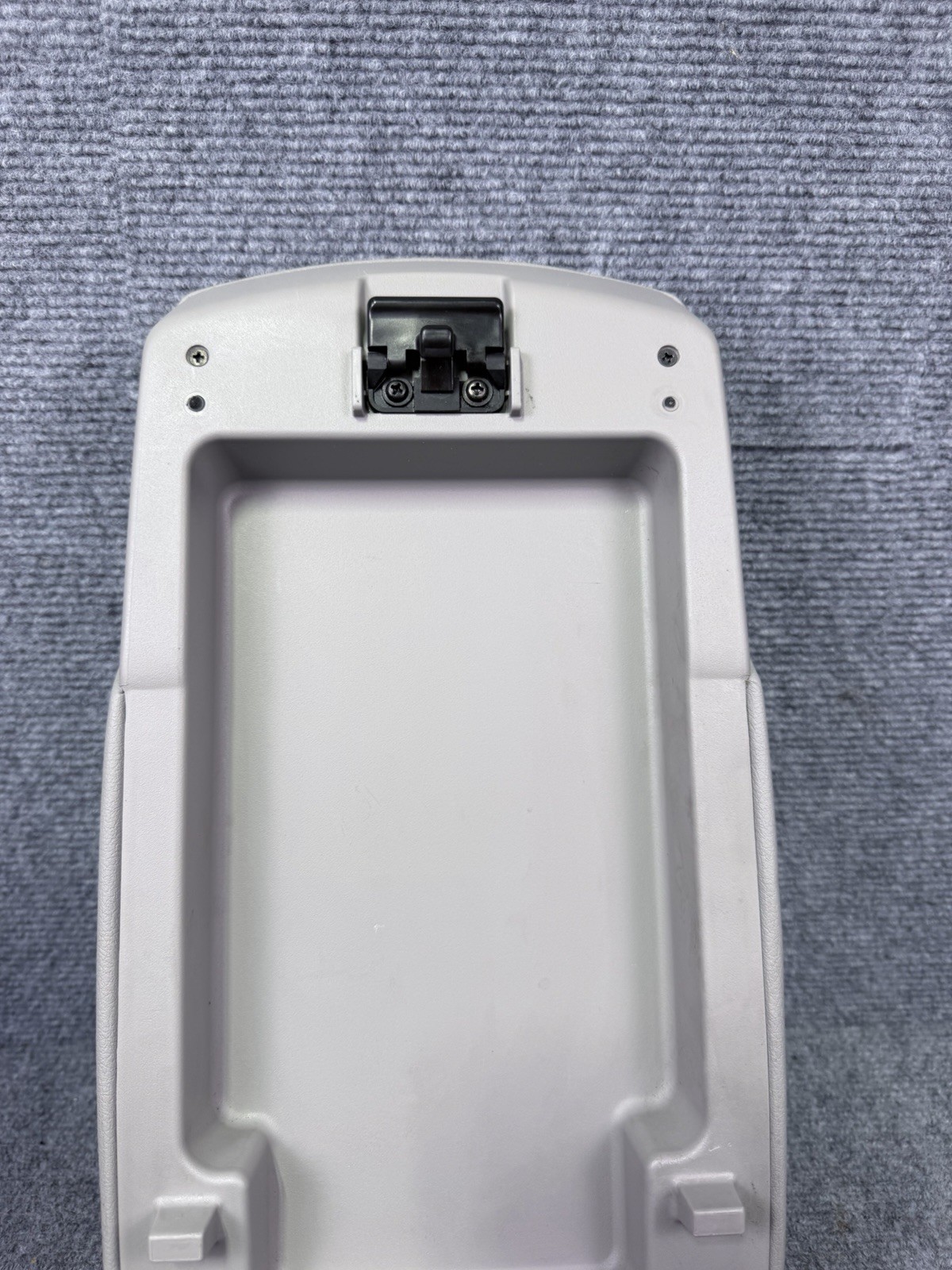 2007-2011 Toyota Camry Center Console Gray Leather Armrest Lid Assembly OEM