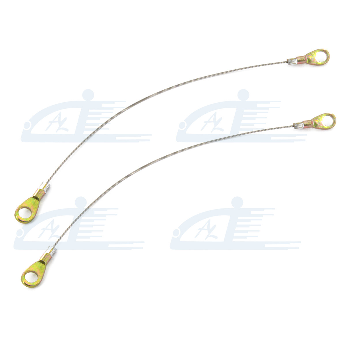 2pcs Tailgate Tail Gate Cable Hook for Kawasaki Mule 3000 3010 3020 53045-1065