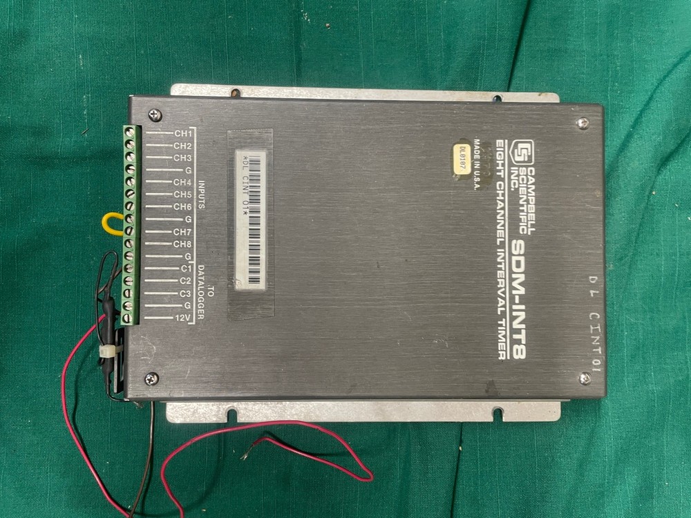 Campbell Scientific SDM-INT8 eight channel interval timer data logger