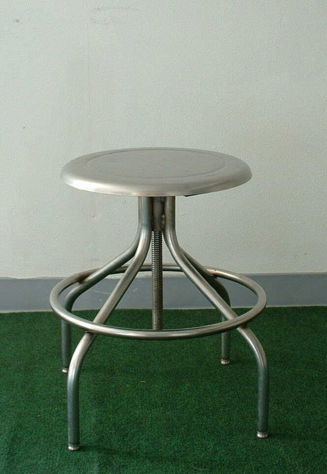 Stainless Steel Stool - Adjustable