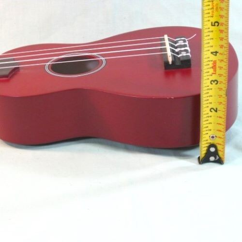 UKULELE iECO Beginner's Model 4-String w/ Case and Electronic Tuner