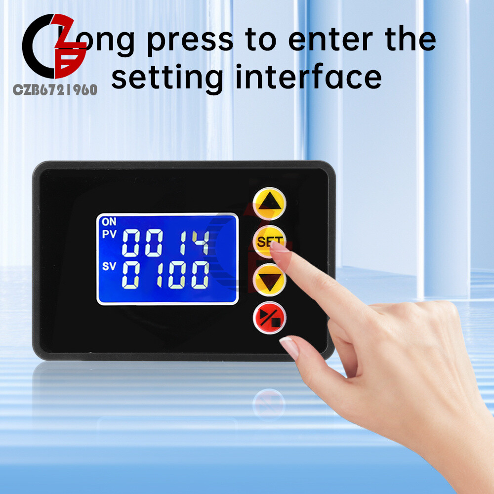 W3050 AC110-220V LCD Digital Microcomputer Time Controller Delay Relay Module