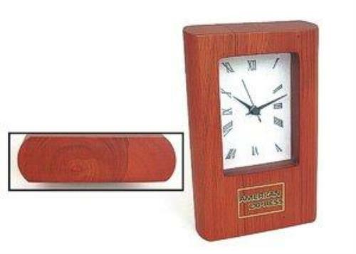 Clock Executive Desk - Birch