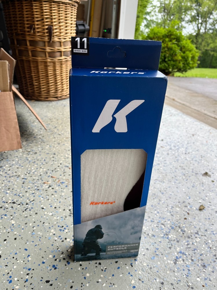 Korkers Plain Felt Sole - FA3010 - Size 11