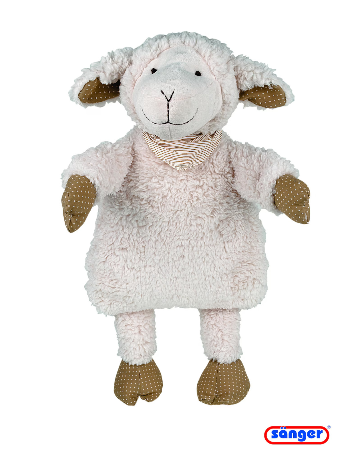 SANGER Cuddly Sheep Hot Water Bottle - Made in Germany