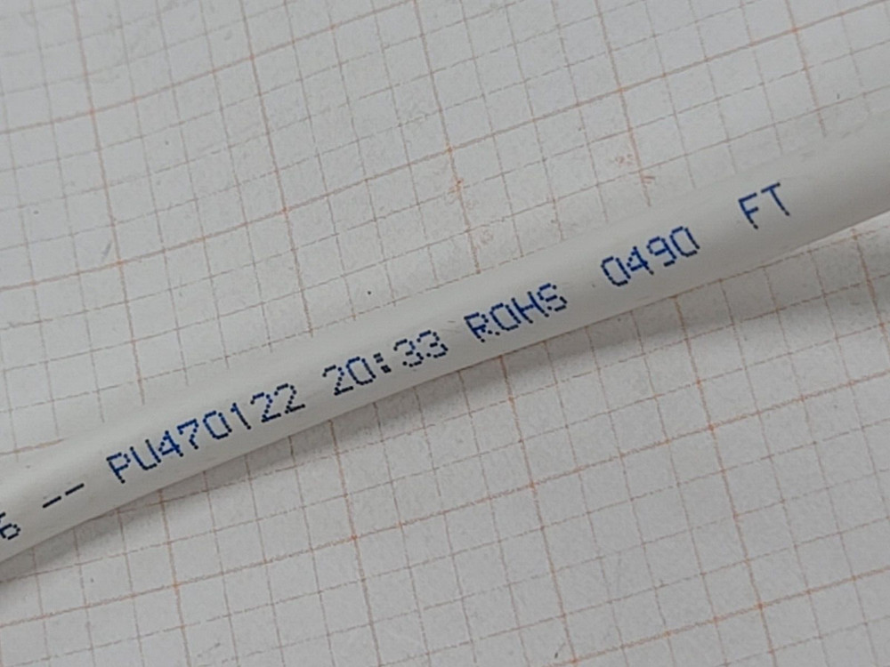 Belden D6UP 23/4P DataConnect CAT6 UTP Network Cable Plenum White /100ft