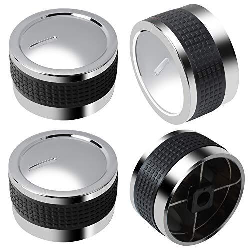 Gas Grill Universal Knobs, Grill Control Knob Replacement Chrome Plated