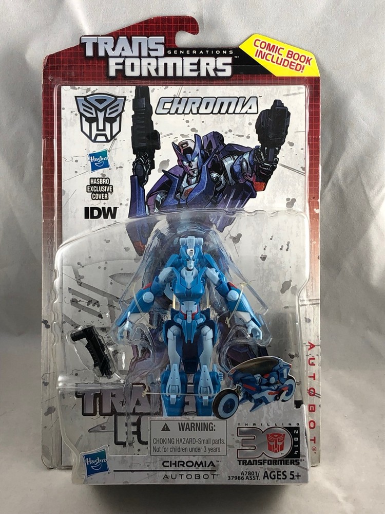 Transformers Generations Chromia Comic Book Included