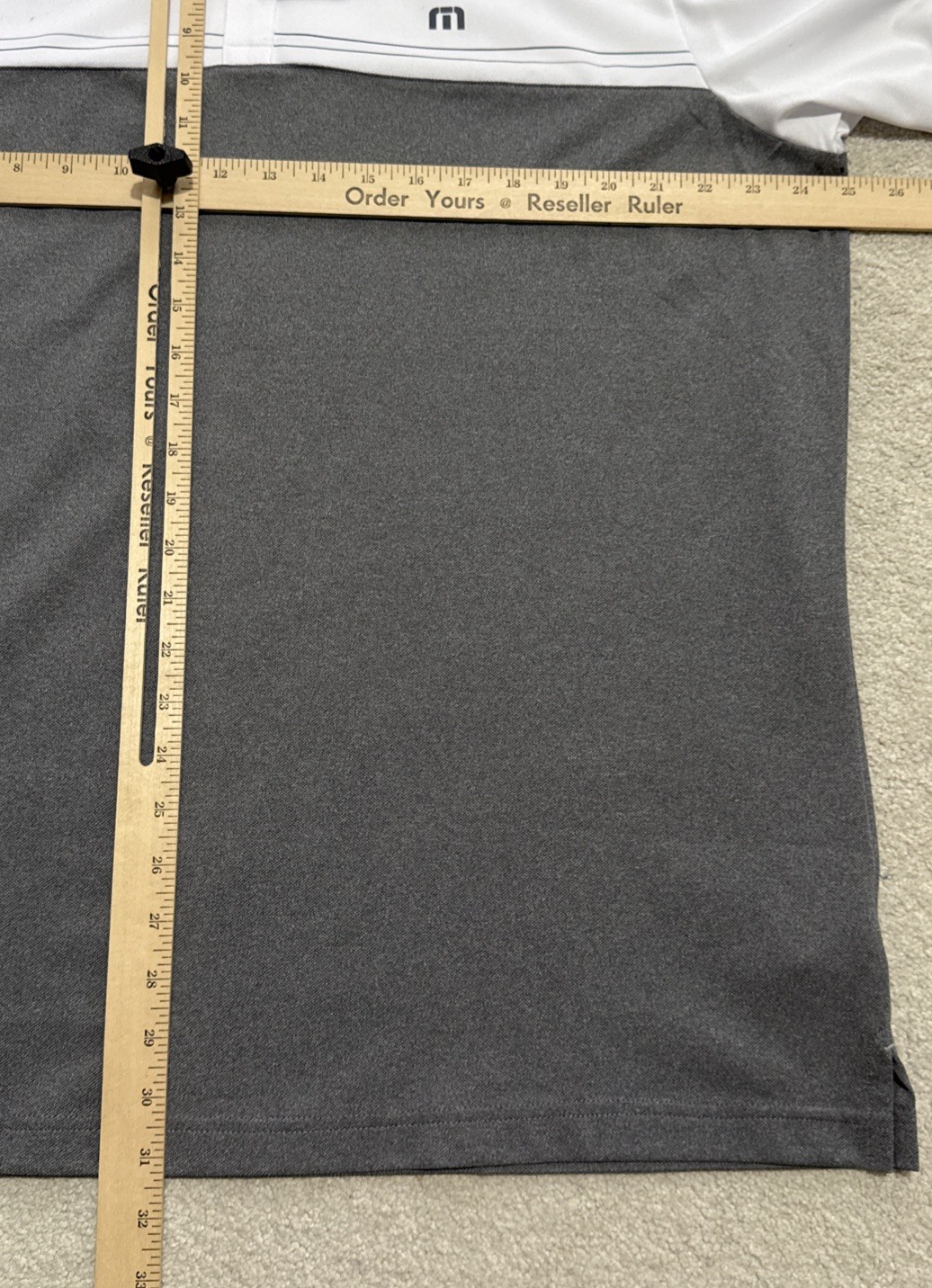 Travis Mathew Polo Shirt Mens 2XL Prestige Pure Performance Properly Hydrate NWT