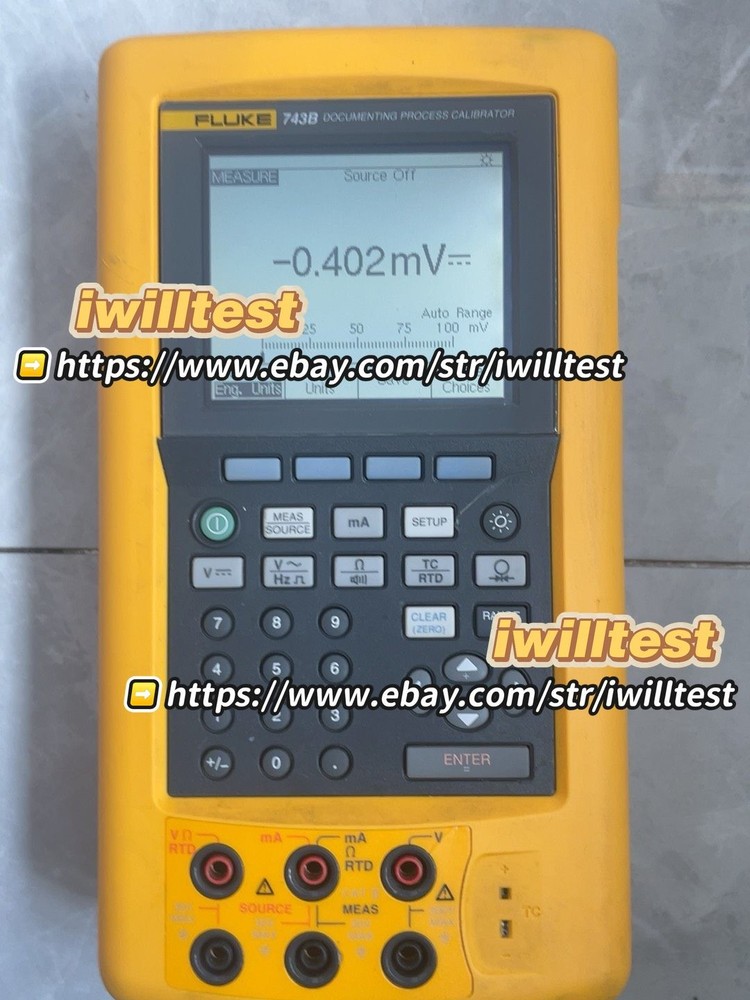Fluke 743B Documenting Process Calibrator *IW
