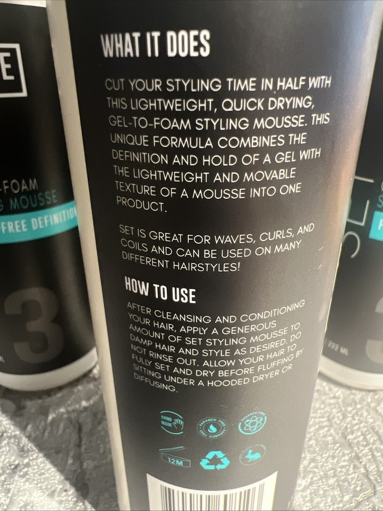 Set Curl Defining Mousse 7.5 oz
