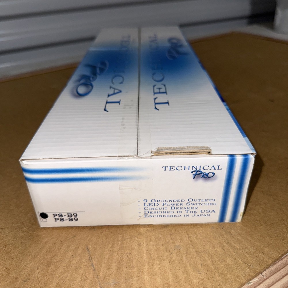 Technical Pro PS-B9 Rack Mount AC Switch. New In Box.