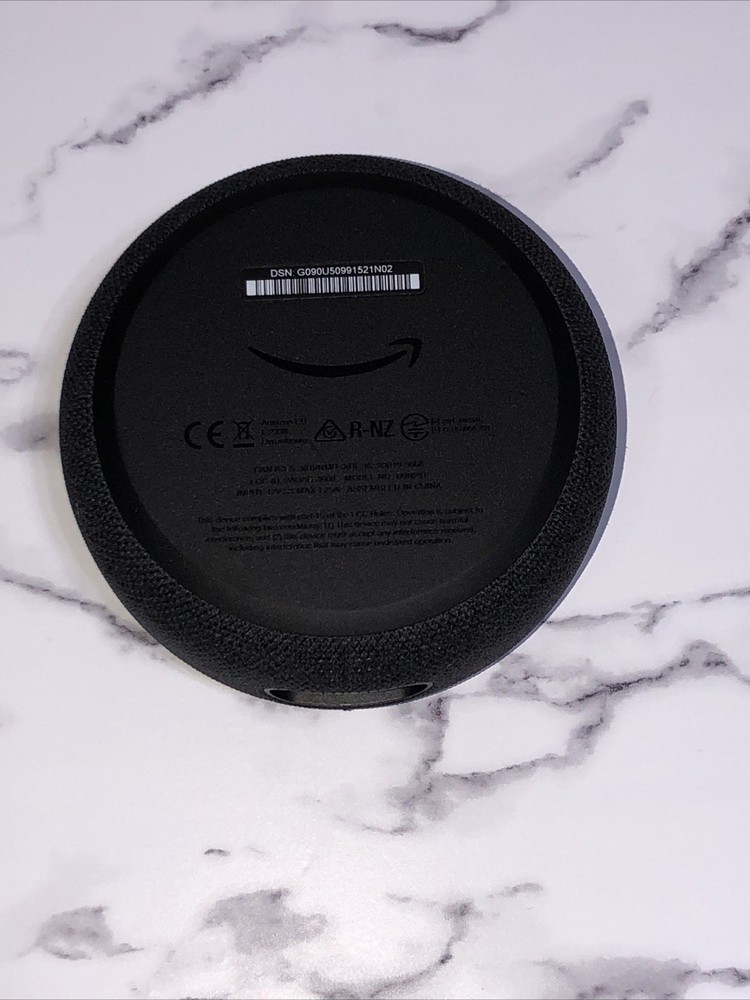 Amazon Echo Dot 3rd Gen Smart Speaker D9N29T Tested With Cord