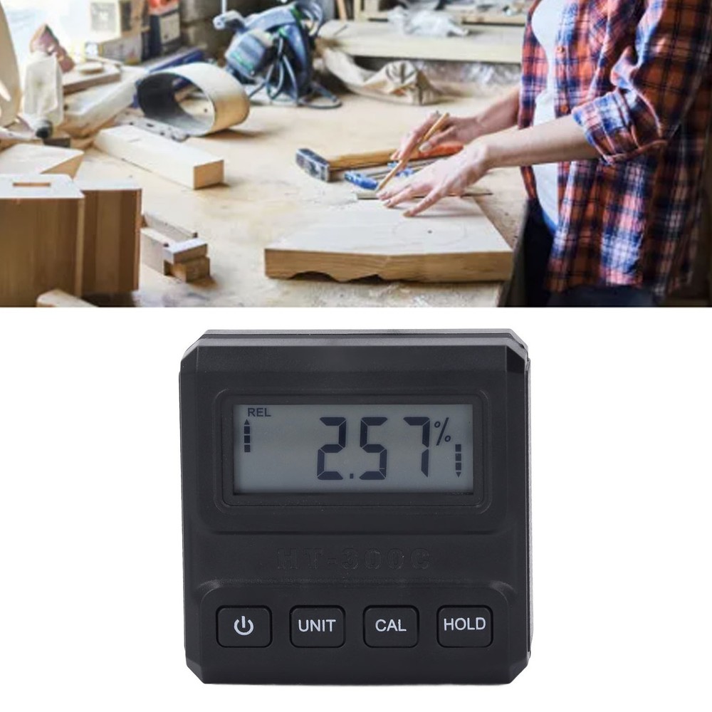 Electronic Level and Angle Gauge Portable Digital Level Box Angle Finder